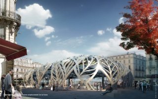 Découvrez les futures halles de Montpellier imaginées par Christophe Gulizzi Architecte - Batiweb